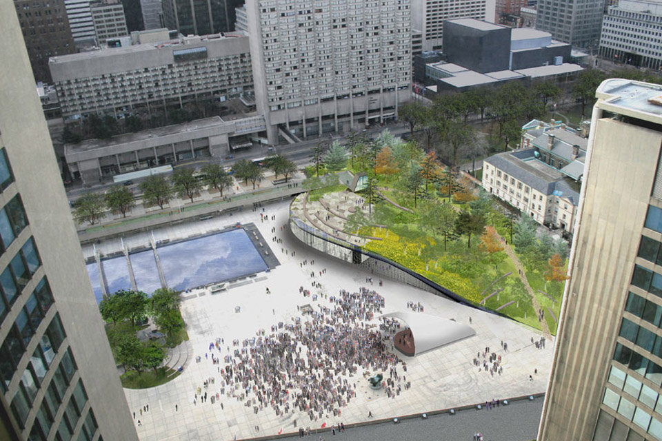 Nathan Phillips Square Competition Toronto Design